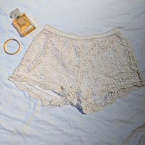 MOSSIMO lace shorts